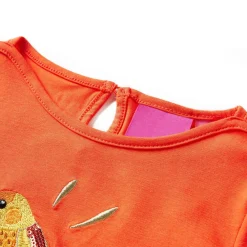 Kleding & Accessoires*vidaXL Kindershirt met lange mouwen 92 donker Oranje
