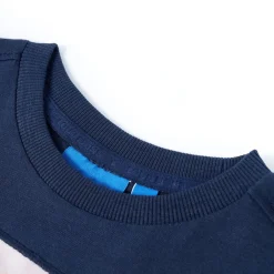Kleding & Accessoires*vidaXL Kindershirt met lange mouwen 140 gemêleerd marineblauw