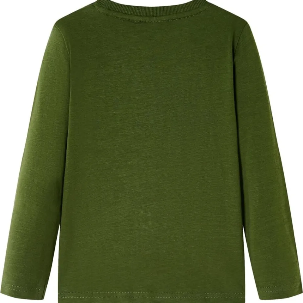 Kindershirt met lange mouwen 104 donkerkleurig>vidaXL Sale