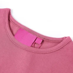 Kleding & Accessoires*vidaXL Kindershirt met lange mouwen 92 frambozenkleurig Framboos