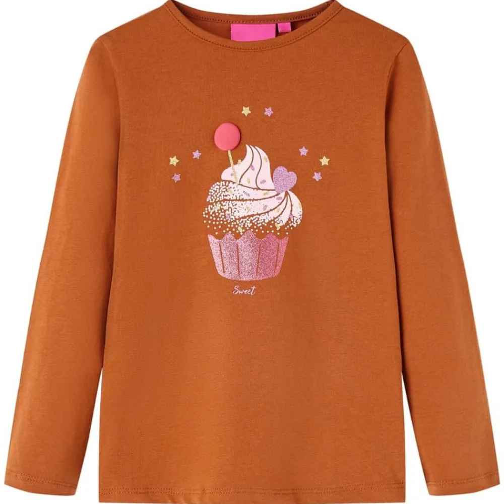 Kindershirt met lange mouwen 92 kleurig>vidaXL Clearance