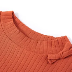Kleding & Accessoires*vidaXL Kindershirt met lange mouwen 92 bruin Oranje