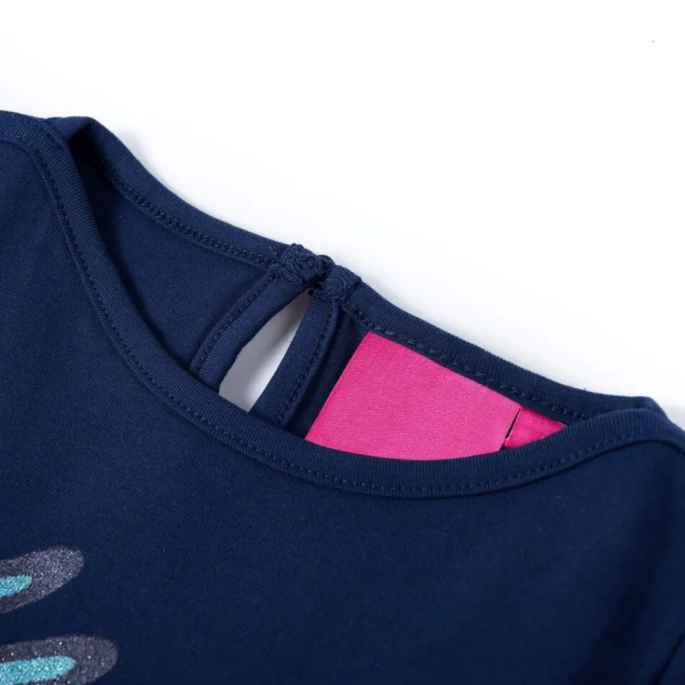 Kindershirt met lange mouwen 104 marine>vidaXL Best