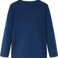 Kleding & Accessoires*vidaXL Kindershirt met lange mouwen 128 Marineblauw