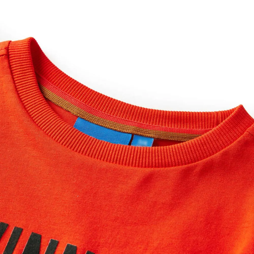Kleding & Accessoires*vidaXL Kindershirt met lange mouwen 104 felr Oranje