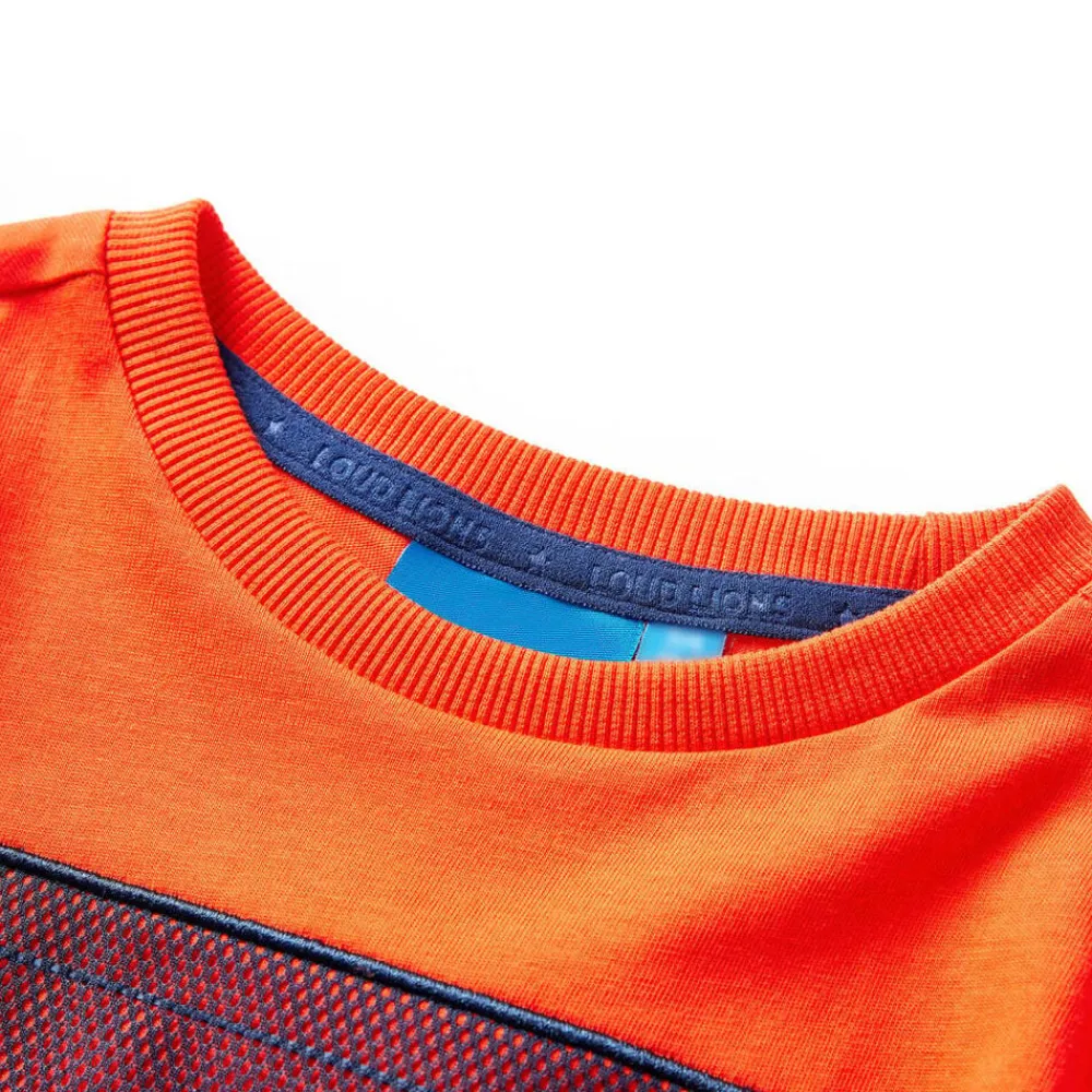 Kindershirt met lange mouwen 104 feloranje>vidaXL Clearance