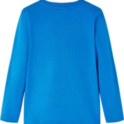 Kindershirt met lange mouwen 116 kobalt>vidaXL Outlet