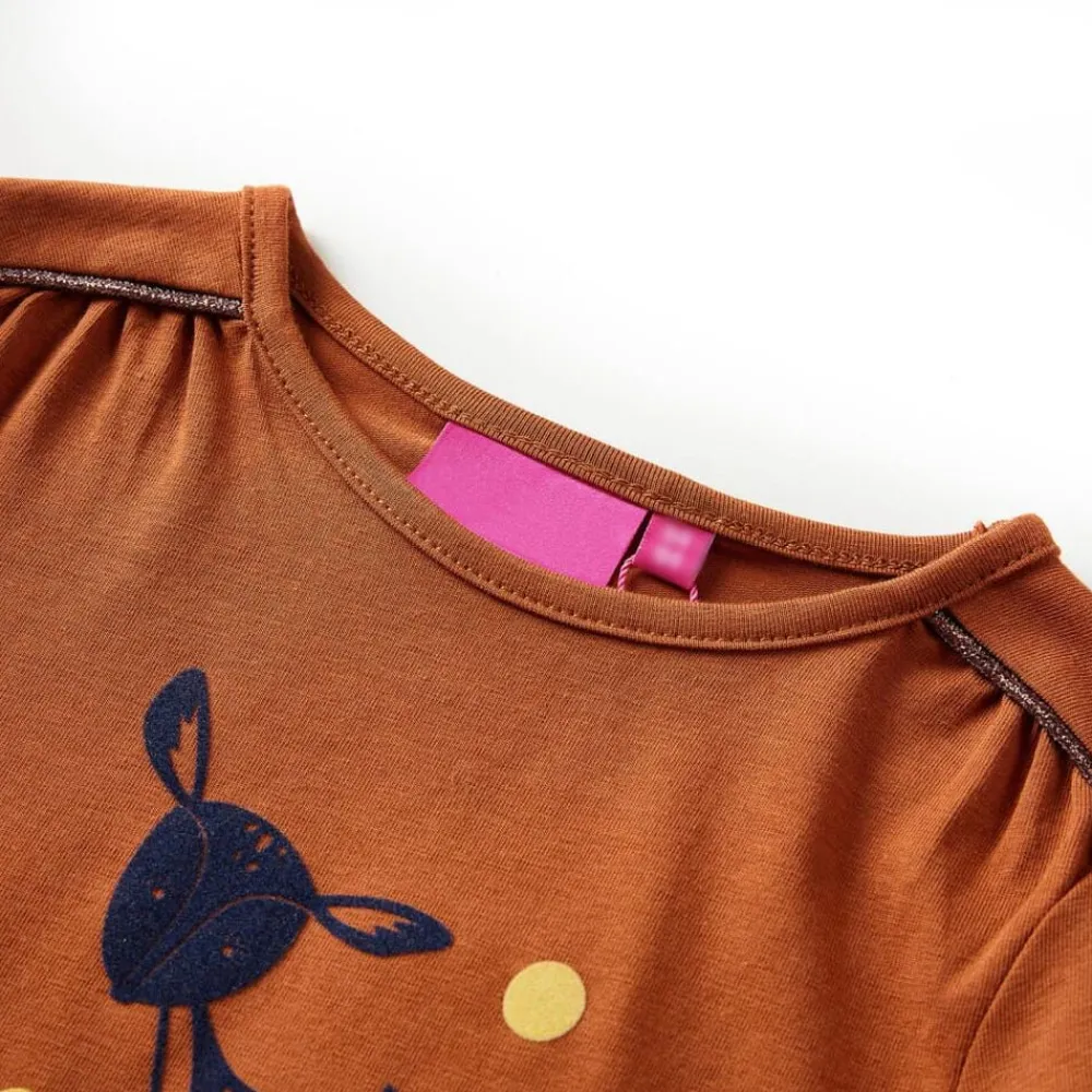Kindershirt met lange mouwen 92 kleurig>vidaXL New