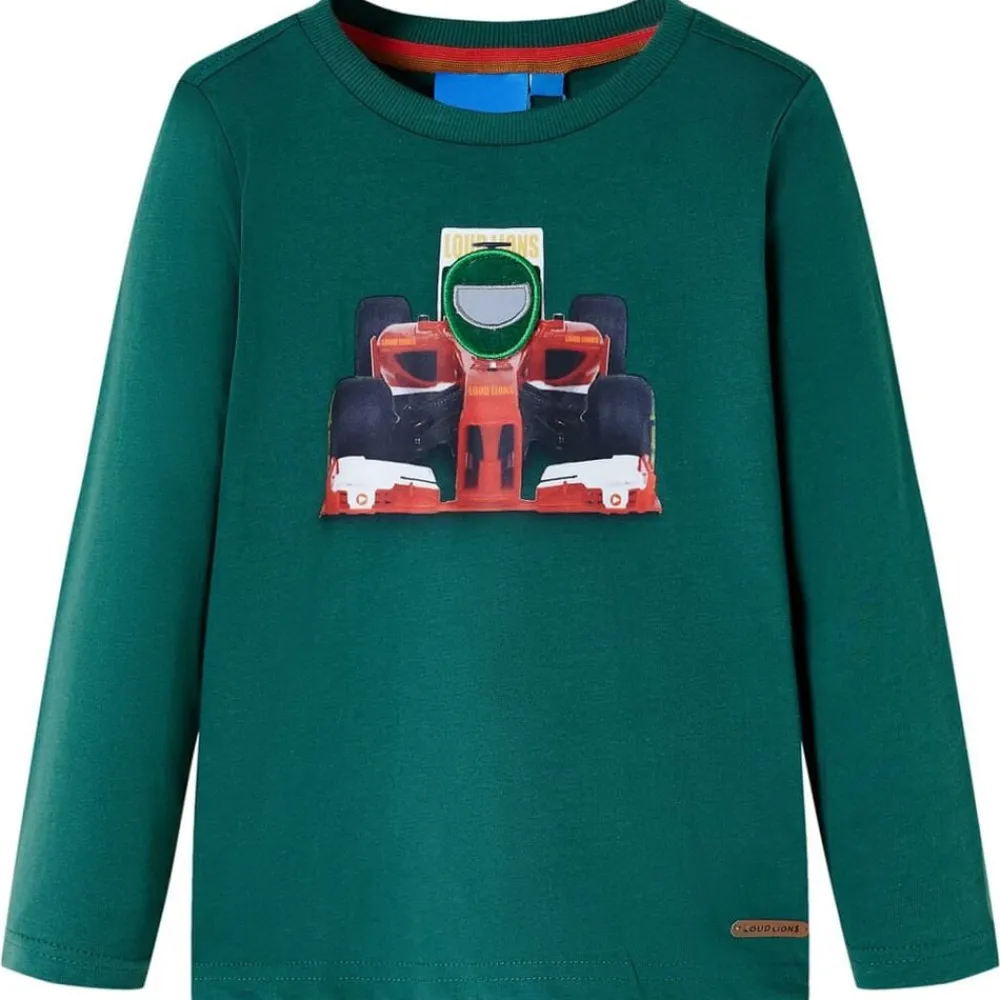 Kleding & Accessoires*vidaXL Kindershirt met lange mouwen 116 Groen