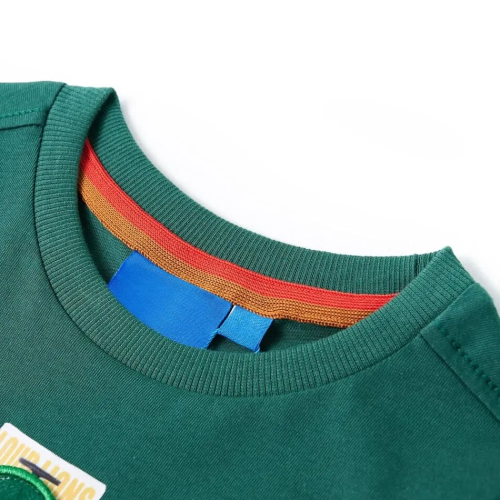 Kleding & Accessoires*vidaXL Kindershirt met lange mouwen 116 Groen