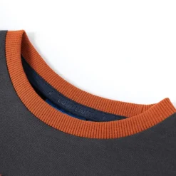 Kleding & Accessoires*vidaXL Kindershirt met lange mouwen 92 antracietkleurig