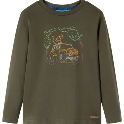 Kindershirt met lange mouwen 92 kleurig>vidaXL Online