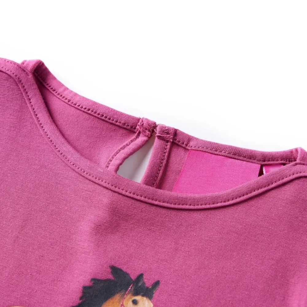 Kindershirt met lange mouwen 92 kleurig>vidaXL Discount