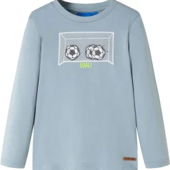 Kleding & Accessoires*vidaXL Kindershirt met lange mouwen 92 licht Blauw