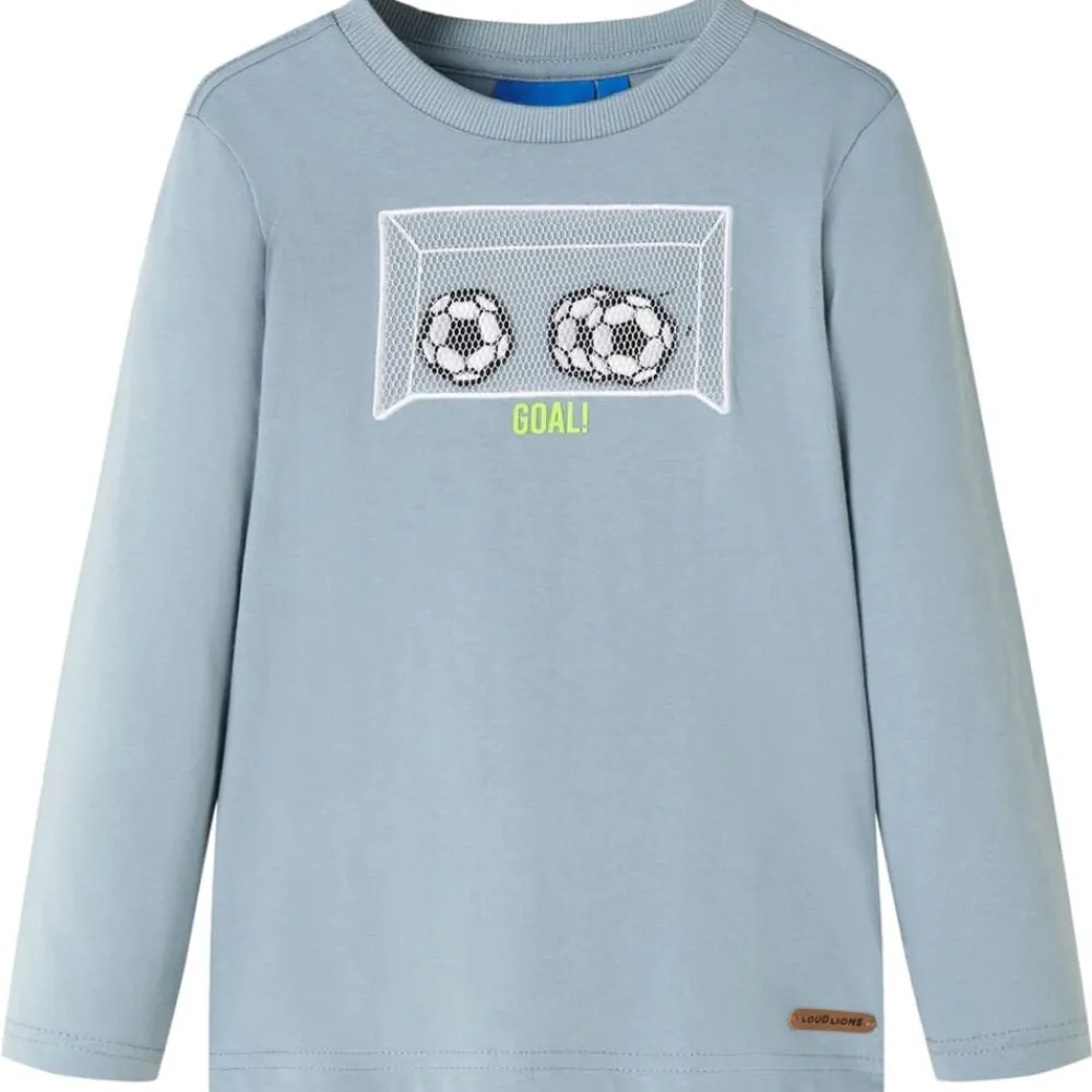 Kleding & Accessoires*vidaXL Kindershirt met lange mouwen 92 licht Blauw