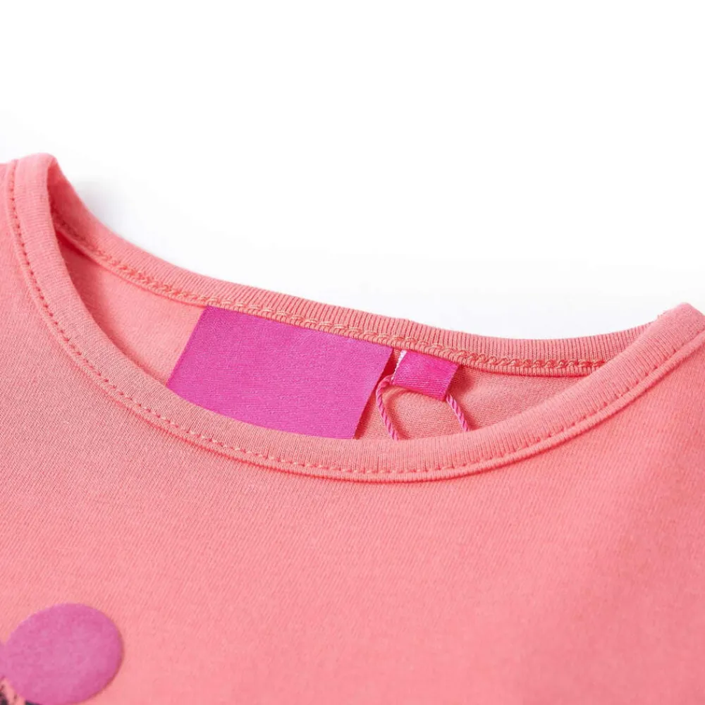 Kleding & Accessoires*vidaXL Kindershirt met lange mouwen 104 Roze