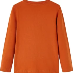 Kleding & Accessoires*vidaXL Kindershirt met lange mouwen 104 lichtroestkleurig Roestbruin