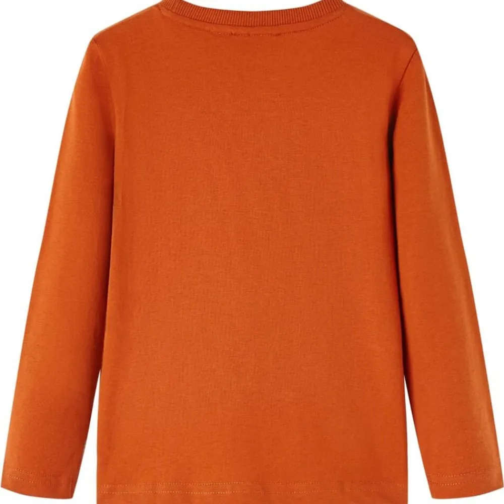 Kleding & Accessoires*vidaXL Kindershirt met lange mouwen 104 lichtroestkleurig Roestbruin