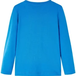 Kindershirt met lange mouwen 116 kobalt>vidaXL Discount