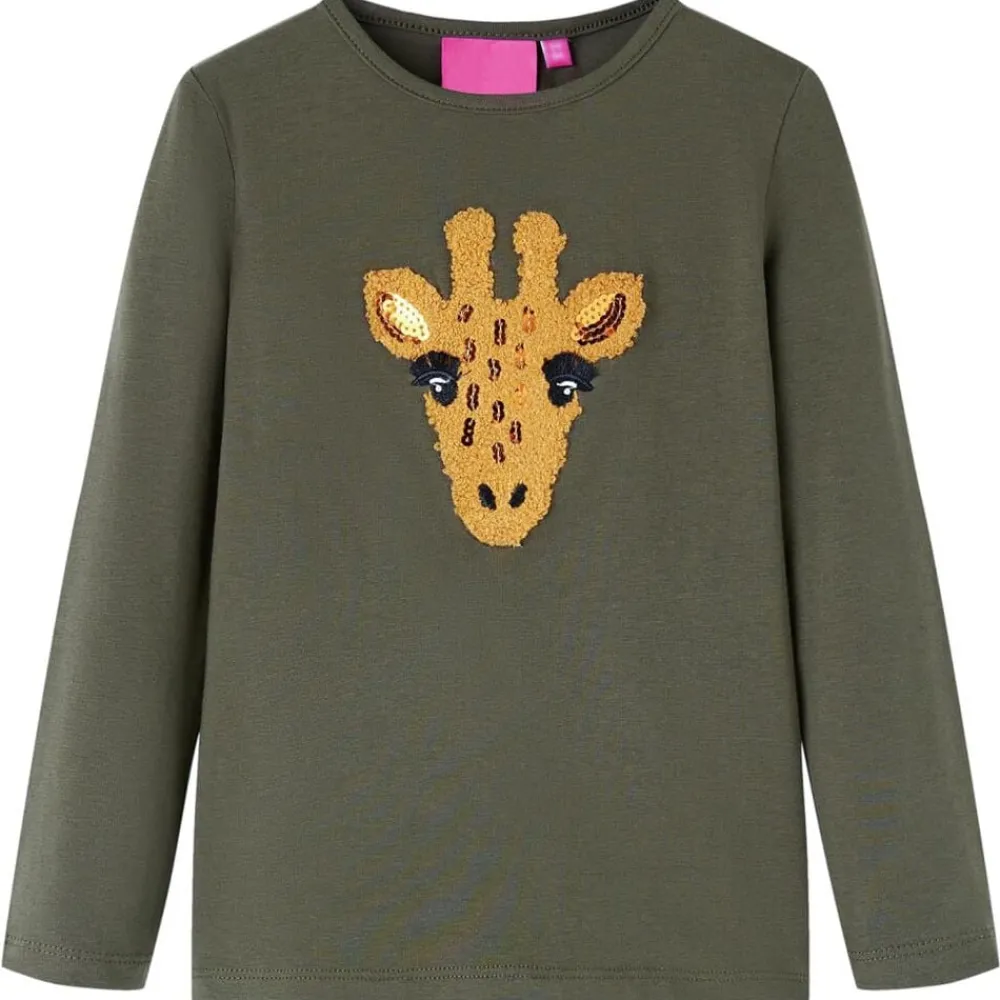 Kindershirt met lange mouwen 104 kleurig>vidaXL Sale