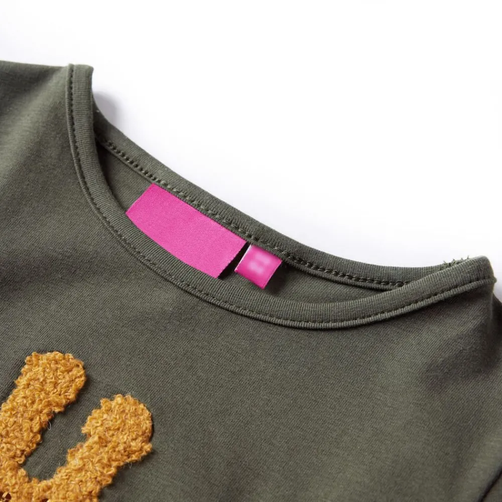 Kindershirt met lange mouwen 104 kleurig>vidaXL Sale