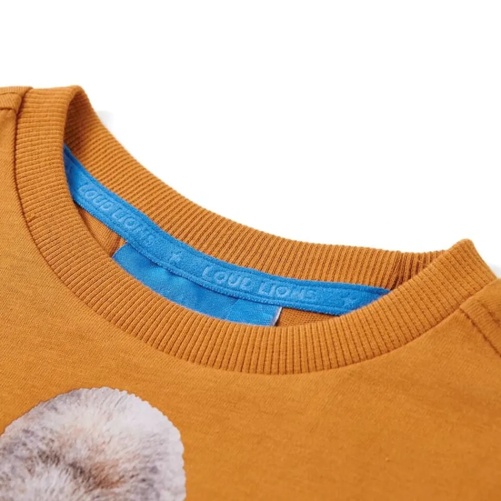 Kindershirt met lange mouwen 104 donkerkleurig>vidaXL Online