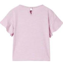Kindershirt met mouwen met ruches 104 lila>vidaXL Outlet