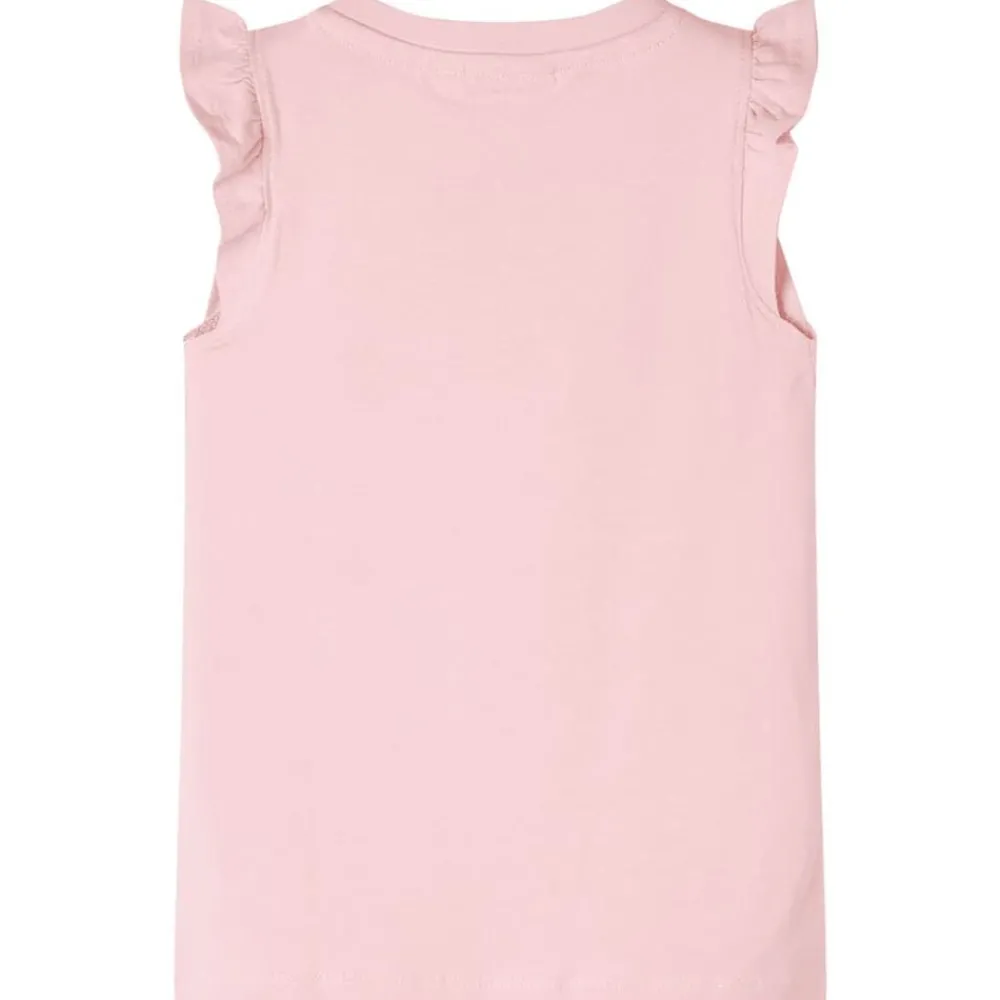 Kleding & Accessoires*vidaXL Kindershirt met ruches aan de mouwen 104 lichtroze