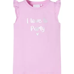 Kleding & Accessoires*vidaXL Kindershirt met ruches aan de mouwen 104 Lila