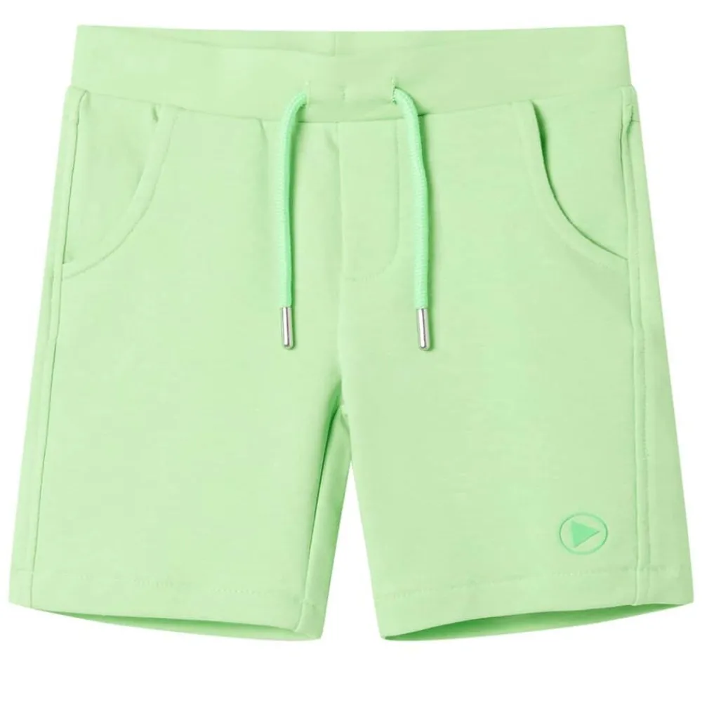 Kleding & Accessoires*vidaXL Kindershort 128 fluorescerend groen