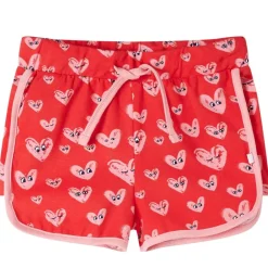 Kleding & Accessoires*vidaXL Kindershort met trekkoord 116 rood