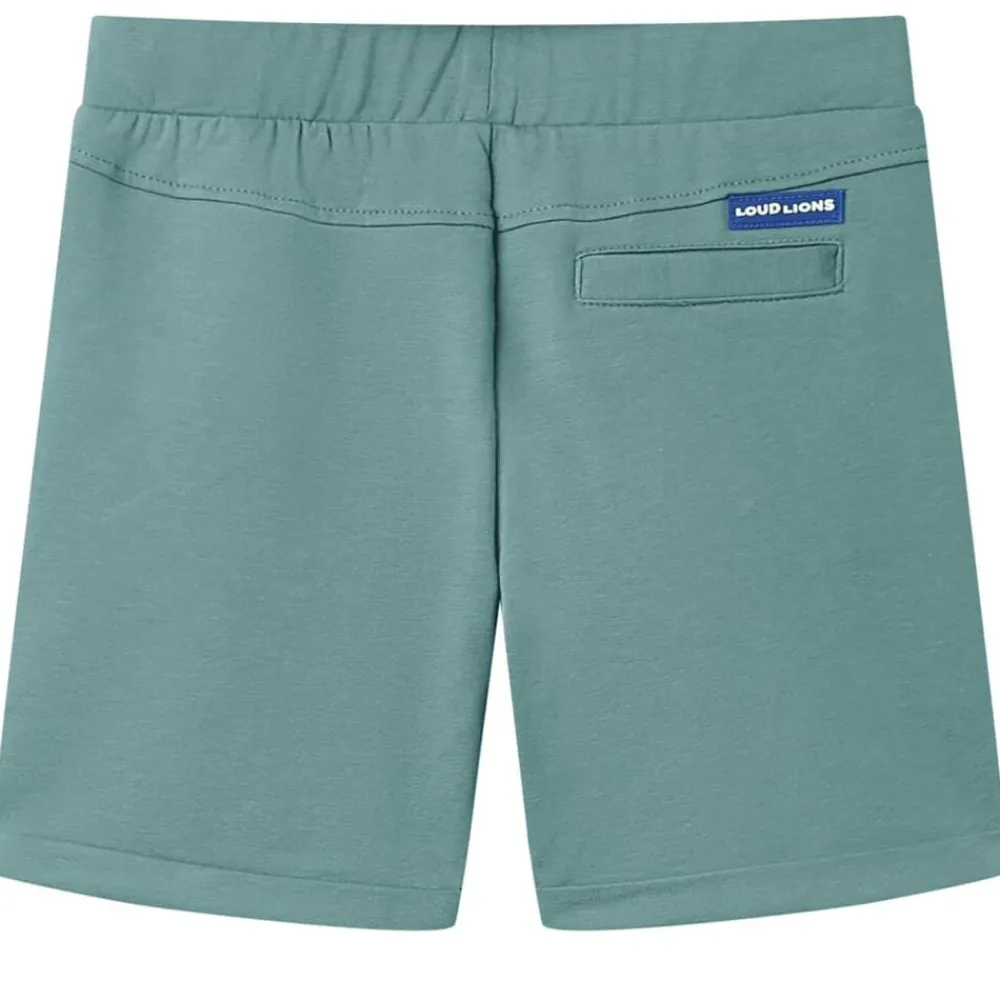 Kleding & Accessoires*vidaXL Kindershort met trekkoord 92 oudpetrol Benzine