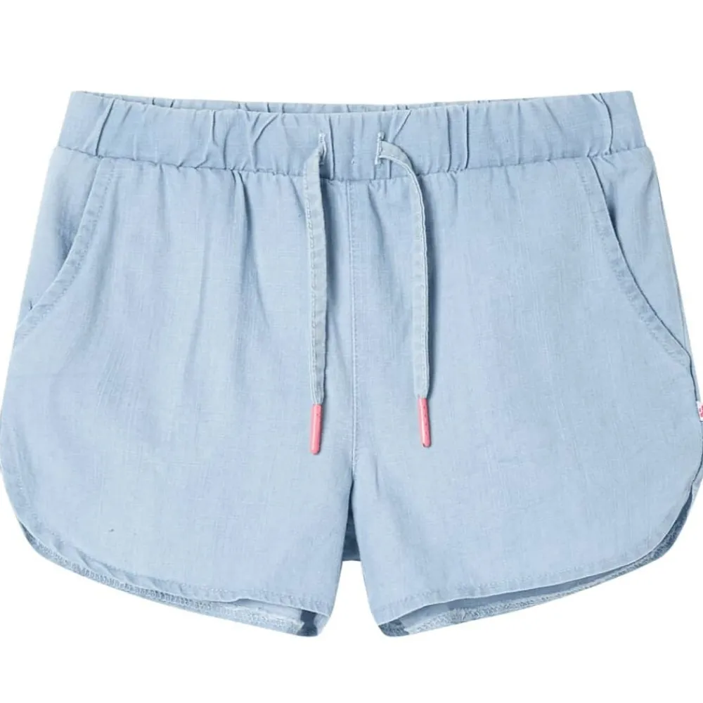 Kindershorts 92 zachtdenimblauw>vidaXL
