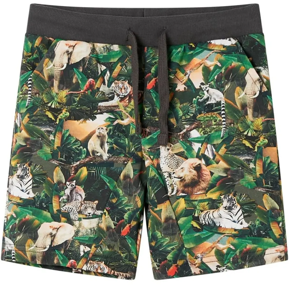 Kleding & Accessoires*vidaXL Kindershorts met trekkoord 104 oudpetrol