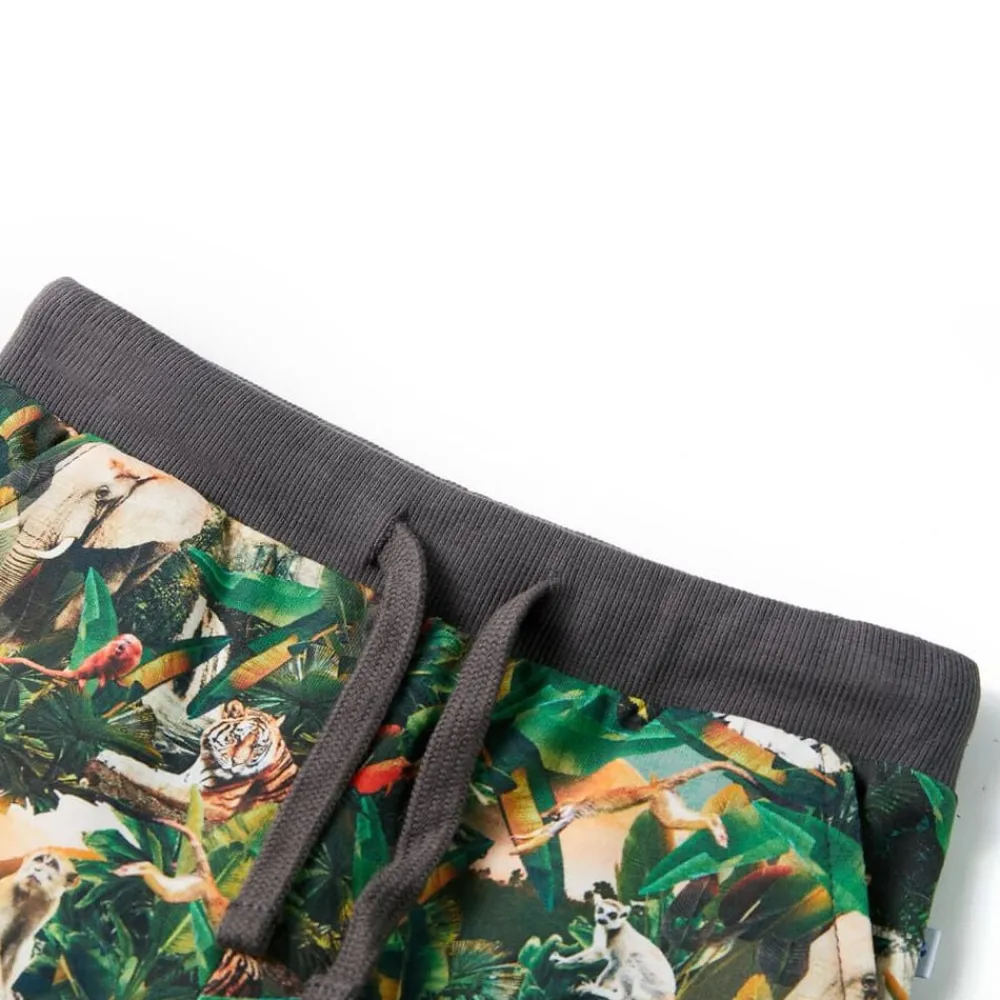 Kleding & Accessoires*vidaXL Kindershorts met trekkoord 104 oudpetrol