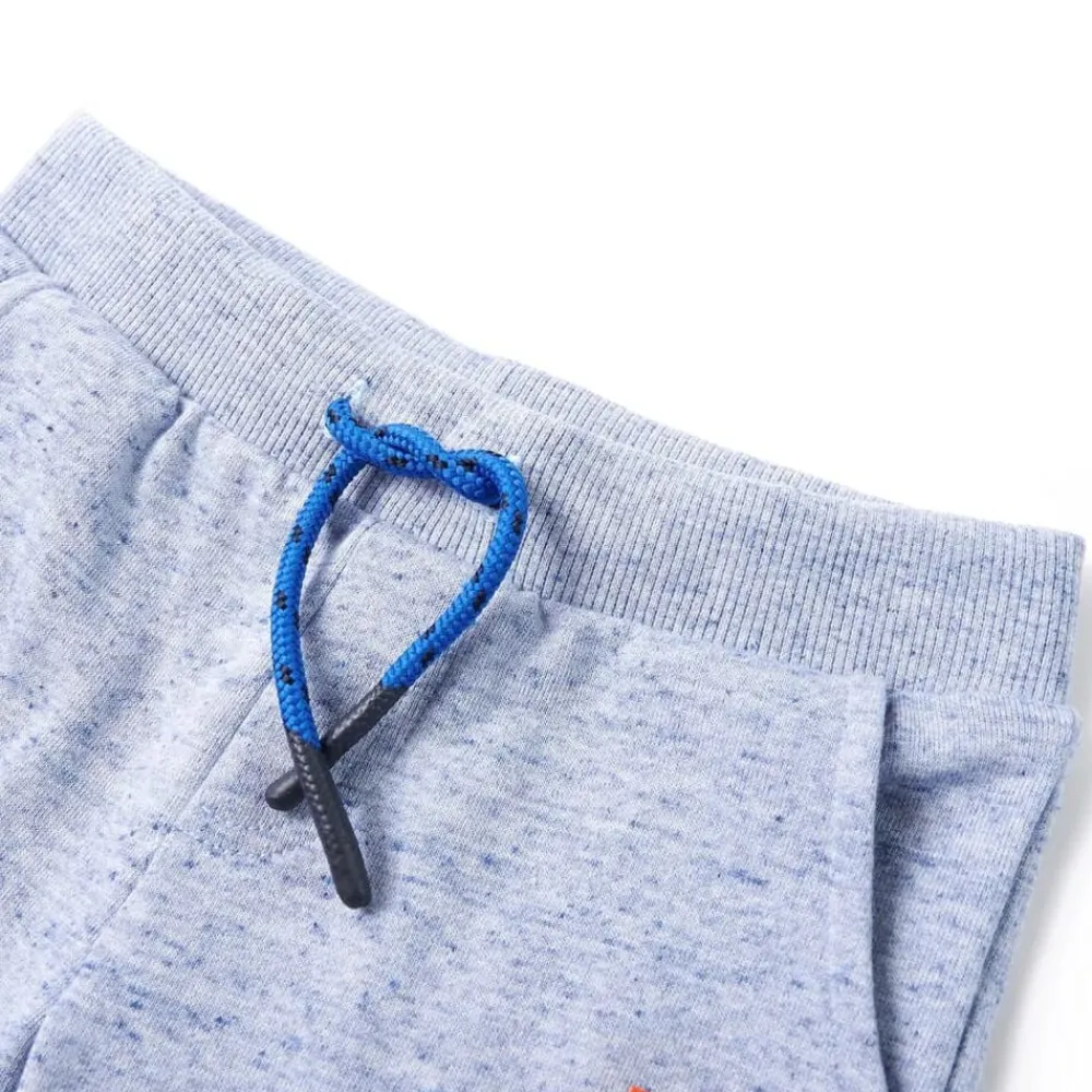 Kleding & Accessoires*vidaXL Kindershorts met trekkoord 116 gemêleerd Blauw
