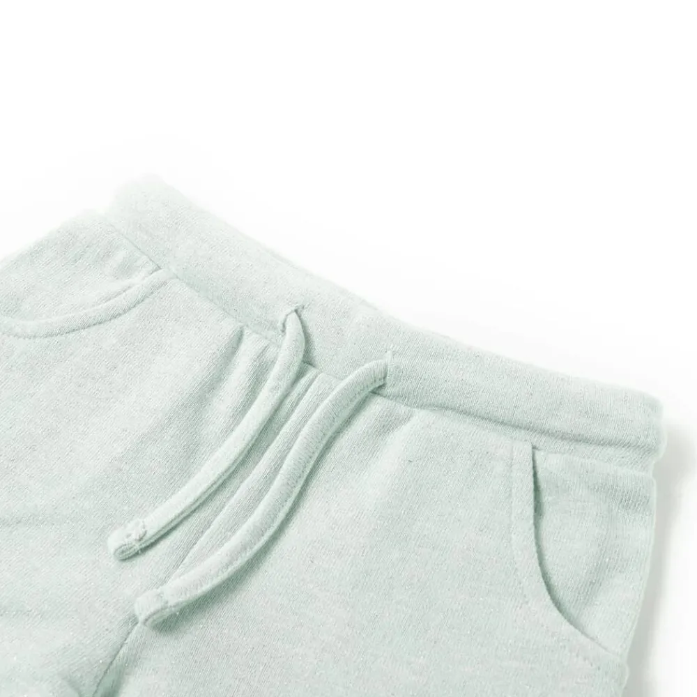Kindershorts met trekkoord 116 gemengd lichtmintkleurig>vidaXL New