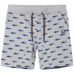 Kleding & Accessoires*vidaXL Kindershorts met trekkoord 116 gemêleerd licht Grijs