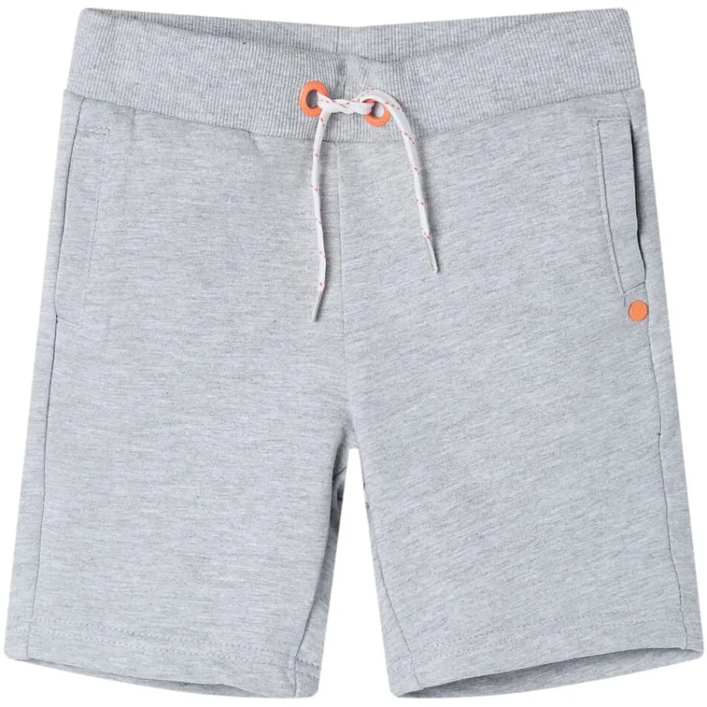 Kleding & Accessoires*vidaXL Kindershorts met trekkoord 104 Grijs