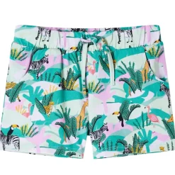 Kleding & Accessoires*vidaXL Kindershorts met trekkoord 92 lichtmintkleurig
