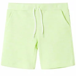Kleding & Accessoires*vidaXL Kindershorts met trekkoord 140 neongeel