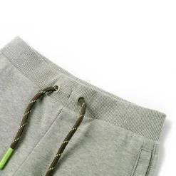 Kleding & Accessoires*vidaXL Kindershorts met trekkoord 92 gemêleerd lichtkleurig Kaki