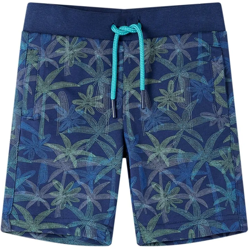 Kleding & Accessoires*vidaXL Kindershorts met trekkoord 104 marineblauw