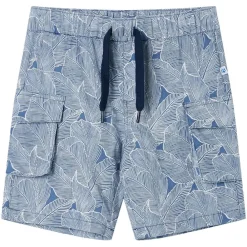 Kleding & Accessoires*vidaXL Kindershorts met trekkoord 104 donkerblauw