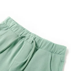Kleding & Accessoires*vidaXL Kindershorts met trekkoord 92 licht Kaki
