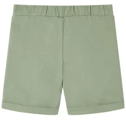 Kleding & Accessoires*vidaXL Kindershorts met trekkoord 92 lichtkaki