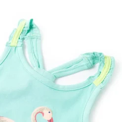 Kleding & Accessoires*vidaXL Kindertopje 116 lichtmintkleurig Mintgroen