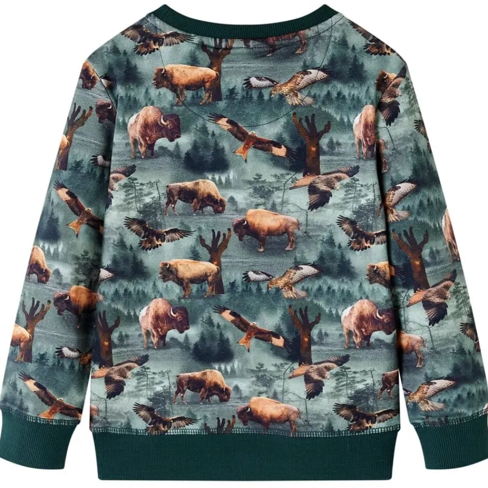 Kleding & Accessoires*vidaXL Kindertrui 92 donkergroen