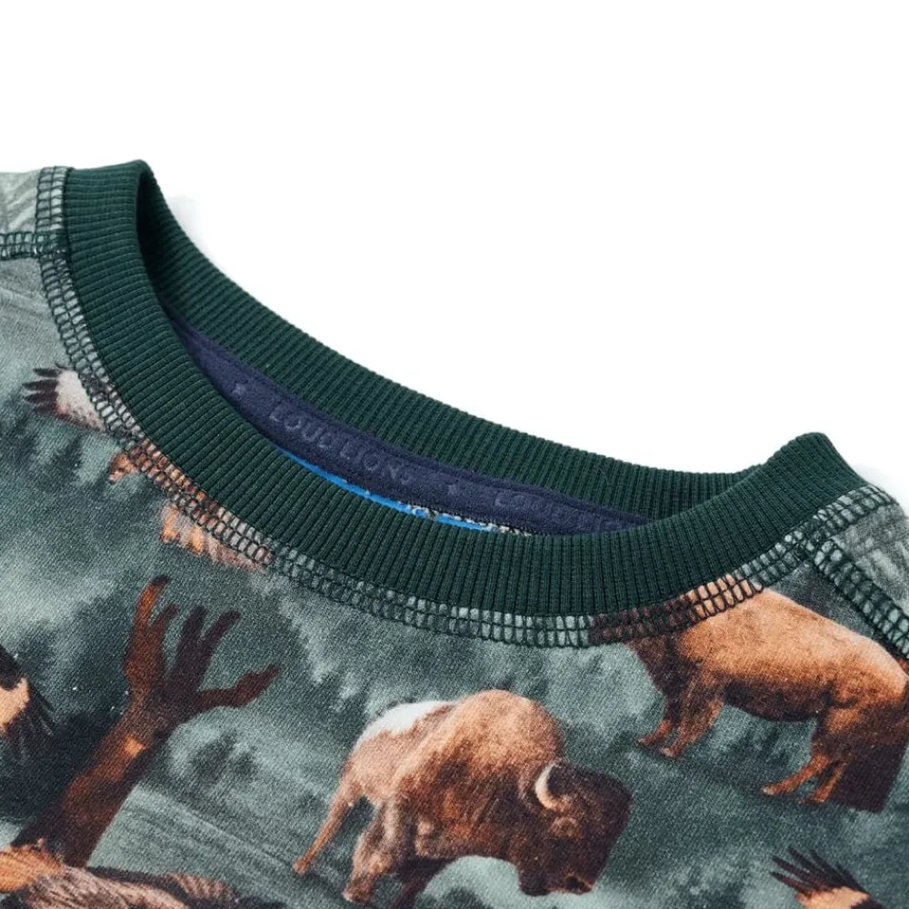 Kleding & Accessoires*vidaXL Kindertrui 92 donkergroen