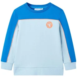 Kindertrui 104 felblauw en lichtblauw>vidaXL